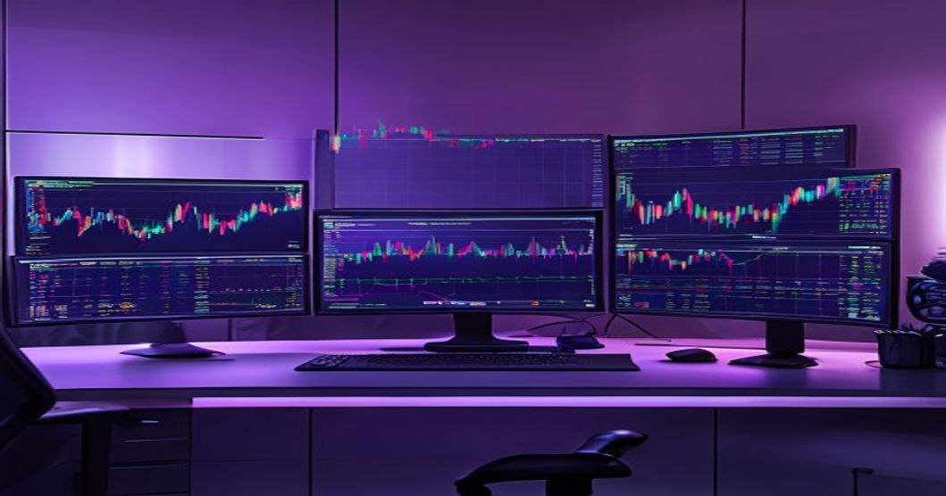 Best crypto exchange comparison for futures traders 2025 — trading desk with charts