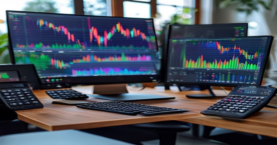 How to reduce trading fees on crypto exchanges — trader's desk with charts