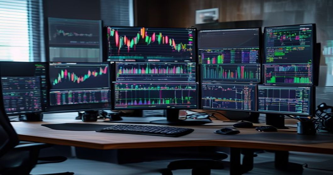Best crypto exchange comparison 2025 — professional trading desk with charts