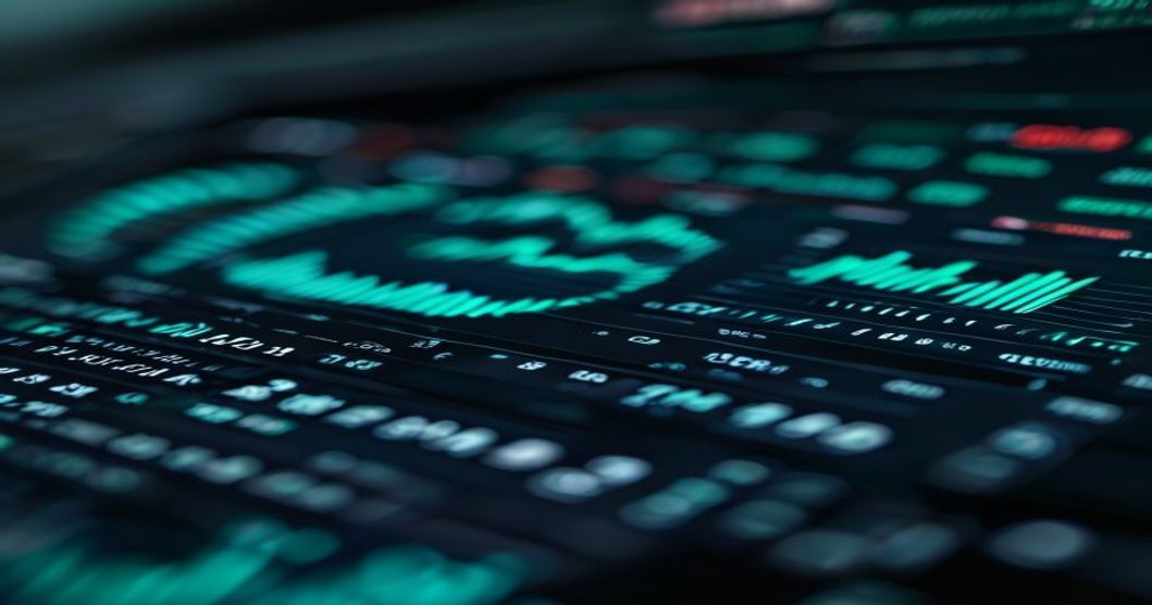 Perpetual contract funding rate timer on a dark crypto trading dashboard